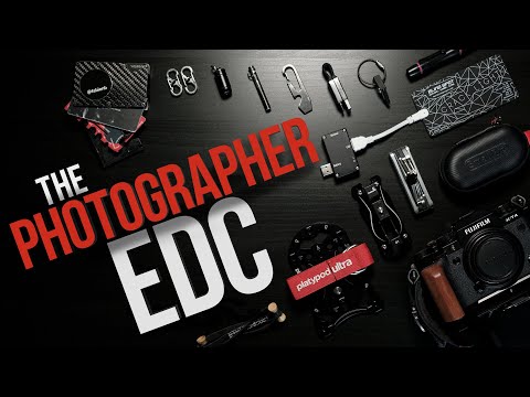 The Photographer&#039;s Everyday Carry (EDC) Ep.1 What&#039;s In My Pockets?