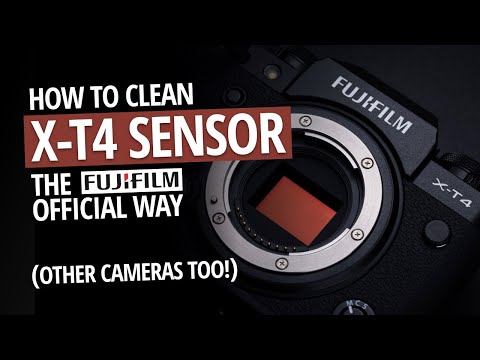How To Clean The Sensor On Fuji X-T4 (And Other Cameras), Fujifilm OFFICIAL Way