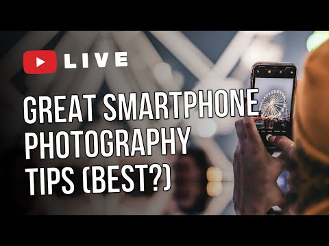 ONE HOUR of iPhone Photography Tips (Android too!) - Live with Dot Lung
