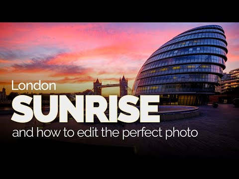 EPIC Sunrise Photography in London! | Shoot and Edit | Vlog