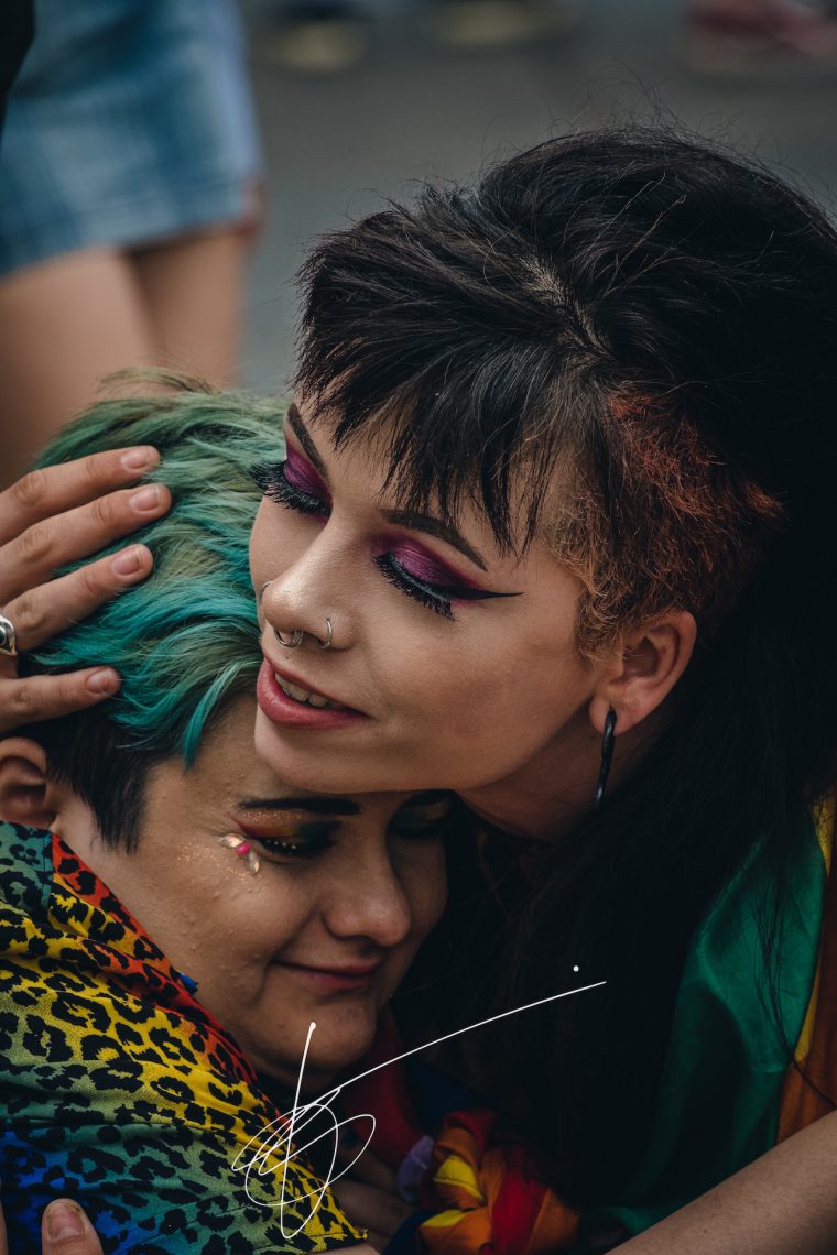 London Pride 2019 - hugging
