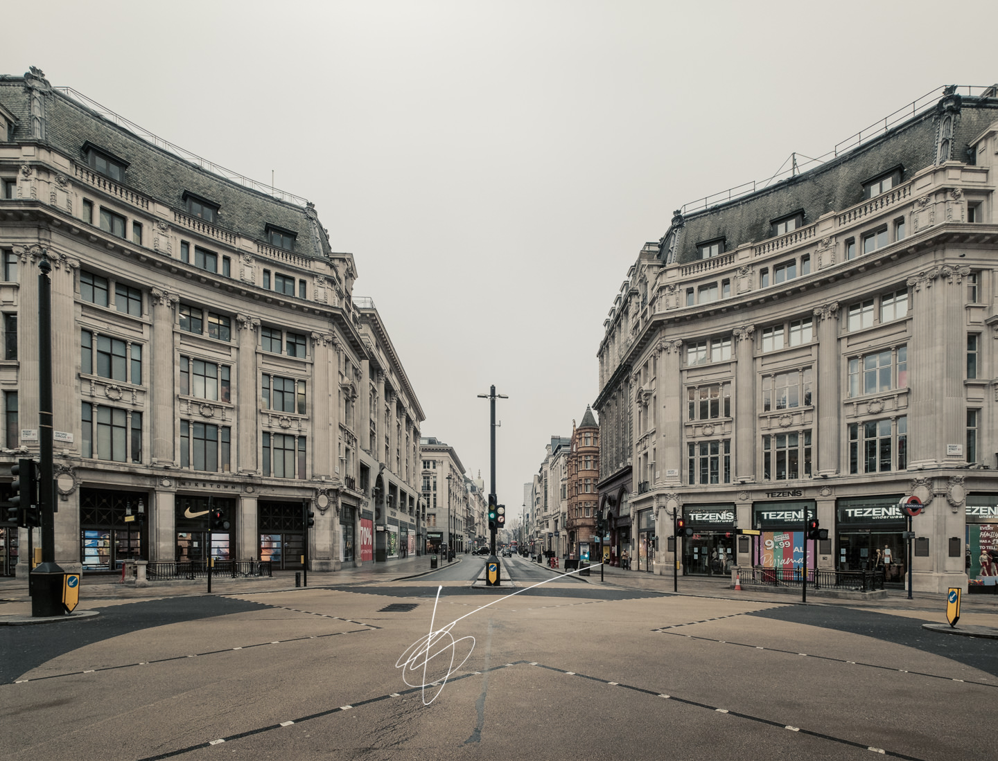 Coronavirus Covid London lockdown: Oxford Circus