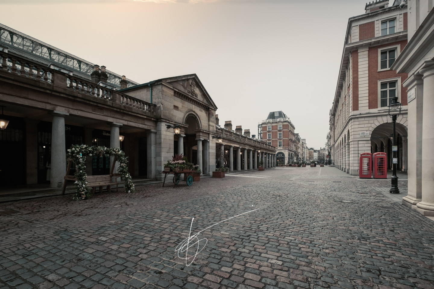 Coronavirus Covid London lockdown: Covent Garden