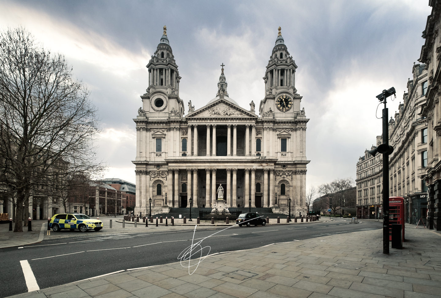 Coronavirus Covid London lockdown: Saint Paul's Cathedral