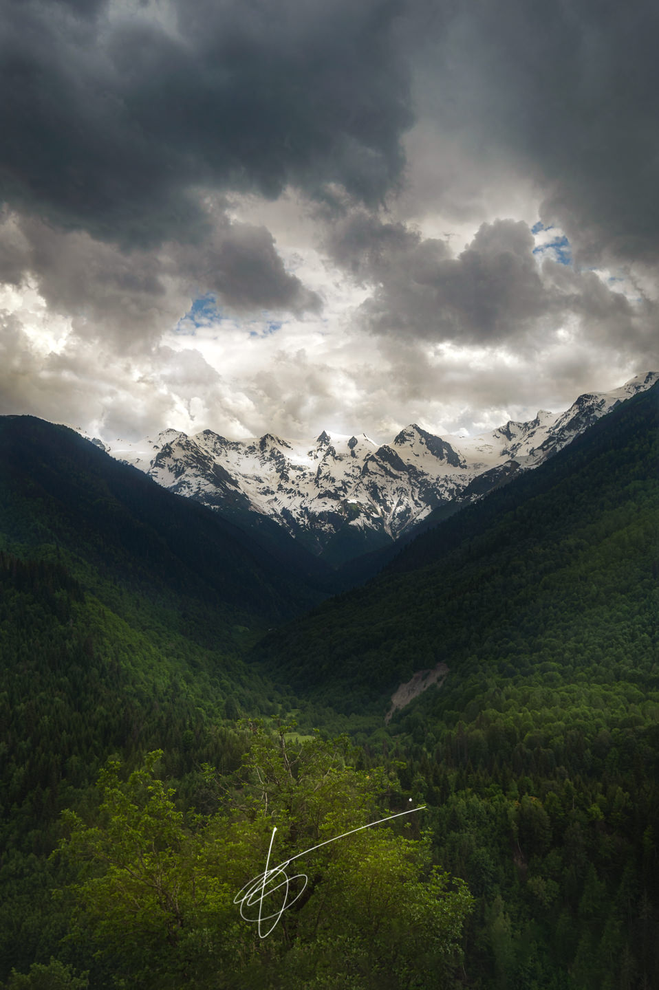 Caucasus Georgia mountain
