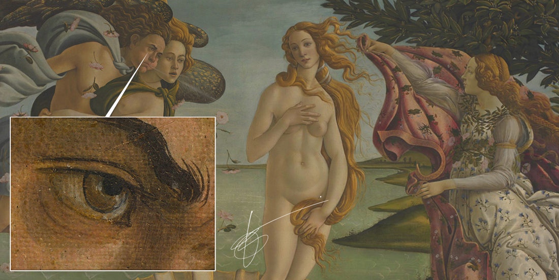 Centrica and Hasselblad work at Uffizi, Venere