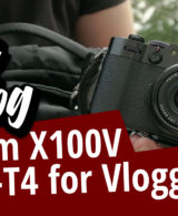 Fujifilm X100V hands-on and Vlogging with the X-T4