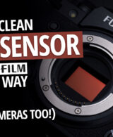 How to clean the X-T4 sensor