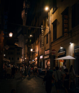 Street Photography At Night Workshop n Florence Firenze