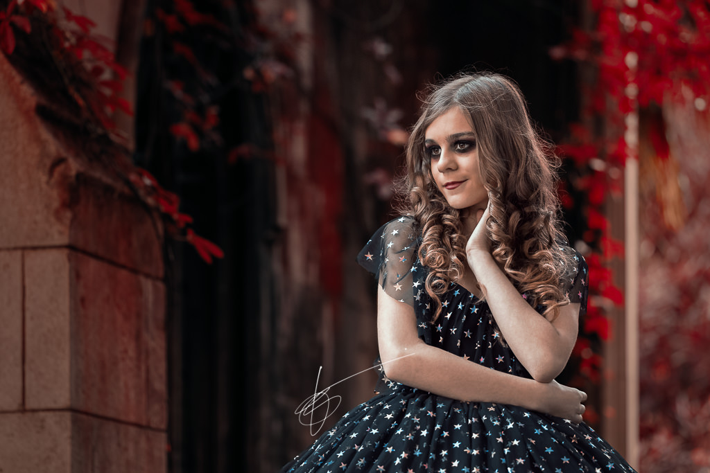 BeautiCa Magazine Halloween Photoshoot Portrait photography Lightroom