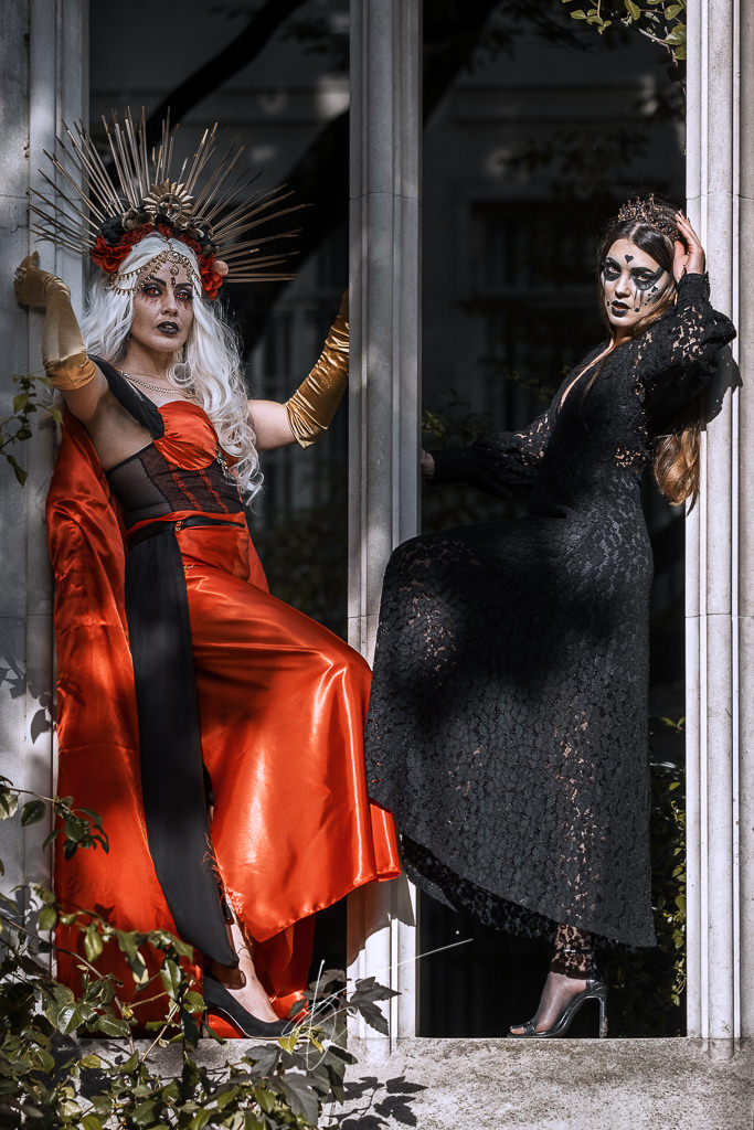 BeautiCa Magazine Halloween Photoshoot Portrait photography Lightroom Dunstan