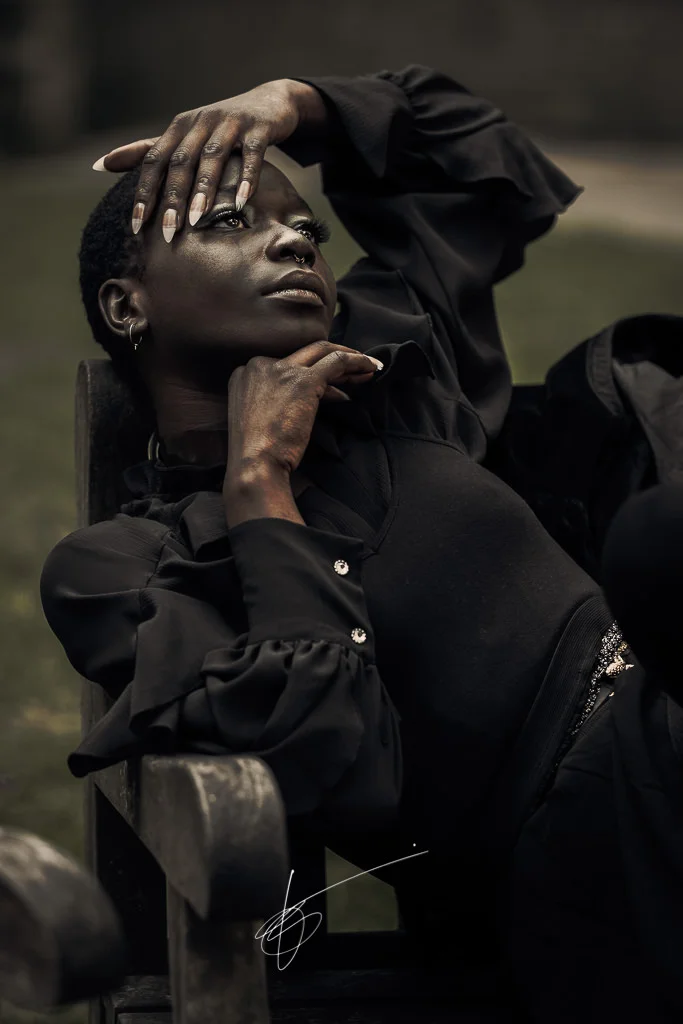 BeautiCa Magazine Halloween Photoshoot Portrait photography Lightroom Raven
