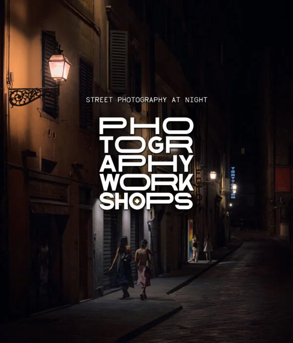 Street Photography at Night: Workshop in Florence (Italy) 15 Dec 2021