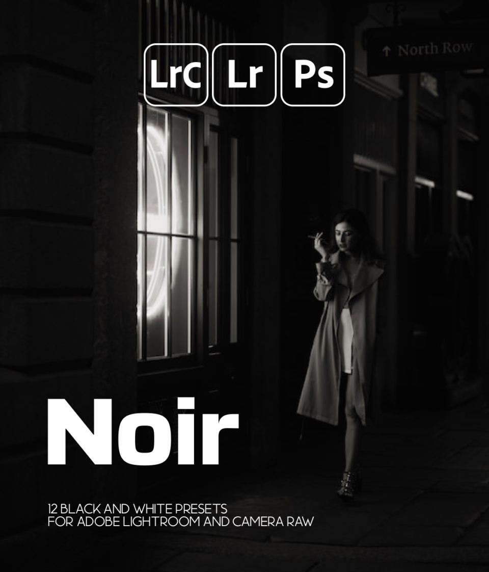 NOIR — Premium Presets for Lightroom and Camera RAW