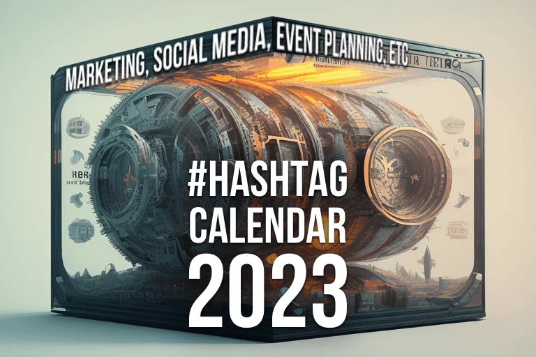 Hashtag Calendar 2023 by @fabienb | Now available