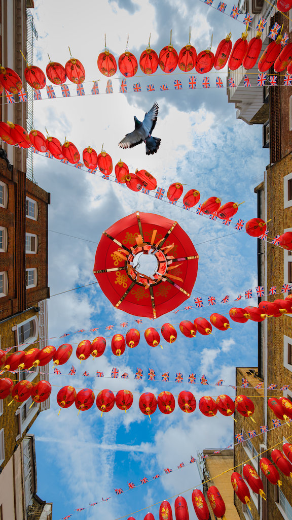 Fujfiilm 8mm lens, Chinatown London