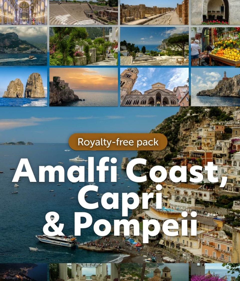 Amalfi Coast, Capri, Pompeii