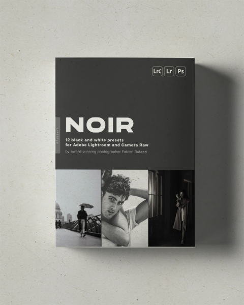 NOIR - Black And White Presets Pack For Adobe Lightroom and Photoshop by @fabienb