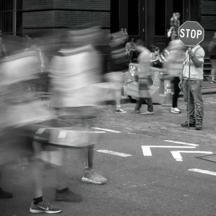 Prince Street New York, portrait view (cropped)